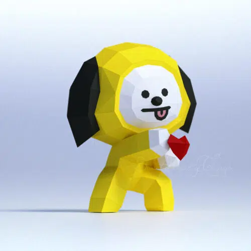 Papercraft of Chimmy in origami