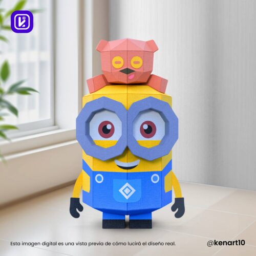 Papercraft Bob des Minions