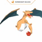 dracaufeu-papercraft-3d-mural