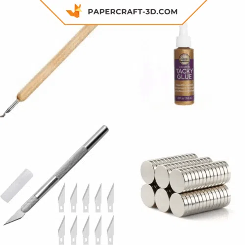 Papercraft essential material kit